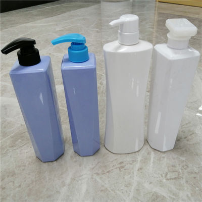 पंप 28 मिमी 33 मिमी के साथ Refillable अनुकूलित रंग प्लास्टिक डिस्पेंसर की बोतलें