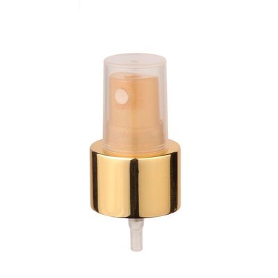 18mm 1.4cc / T परफ्यूम मिस्ट स्प्रेयर, कॉस्मेटिक पंप डिस्पेंसर गोल्ड और सिल्वर क्लोजर