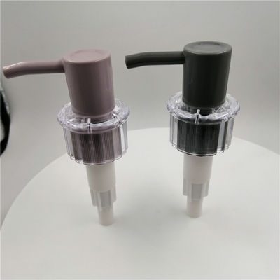 एसजीएस अनुमोदन 1.5cc / T 33 मिमी प्लास्टिक की बोतल पंप विभिन्न मात्रा के साथ