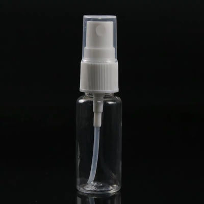 Refillable स्पष्ट प्लास्टिक स्प्रे पंप बोतल, Skincare पानी के लिए 50 मिलीलीटर पंप स्प्रे बोतल