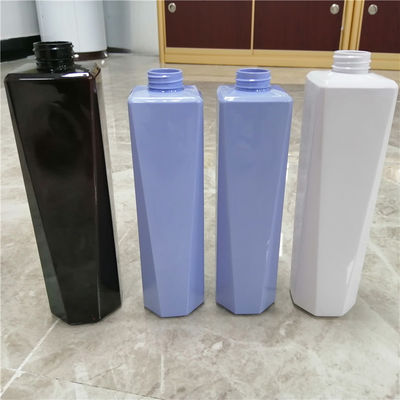 पंप 28 मिमी 33 मिमी के साथ Refillable अनुकूलित रंग प्लास्टिक डिस्पेंसर की बोतलें